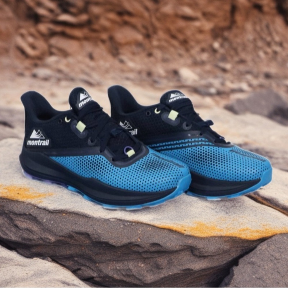 Columbia Montrail Trinity FKT Sneaker, Ocean Blue/Collegiate Navy Sneaker 9